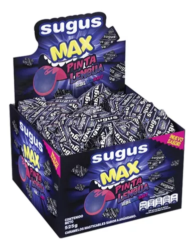 SUGUS MAX PINTALENGUA X 70u